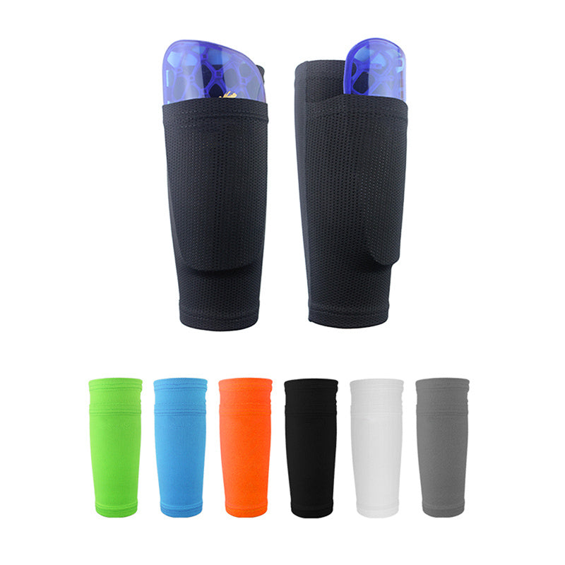 Football Socks with Shin Guard Pocket – Breathable Nylon Leggings for Training & Game Day