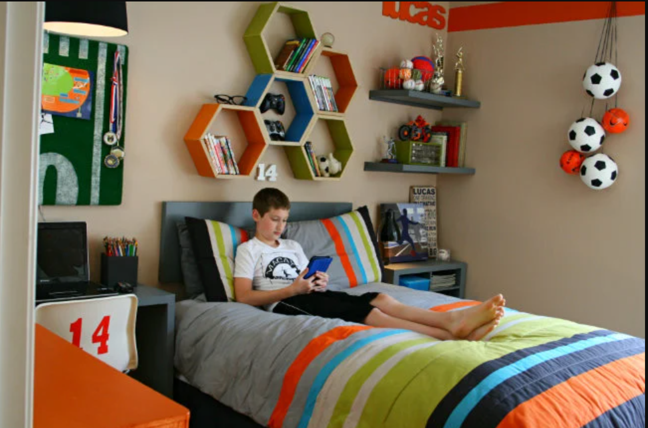 Teen Football Gear  - Room Decor