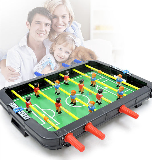 Multiplayer Table Football Machine for Boys – Mini Foosball Game Set with 4 or 6 Poles