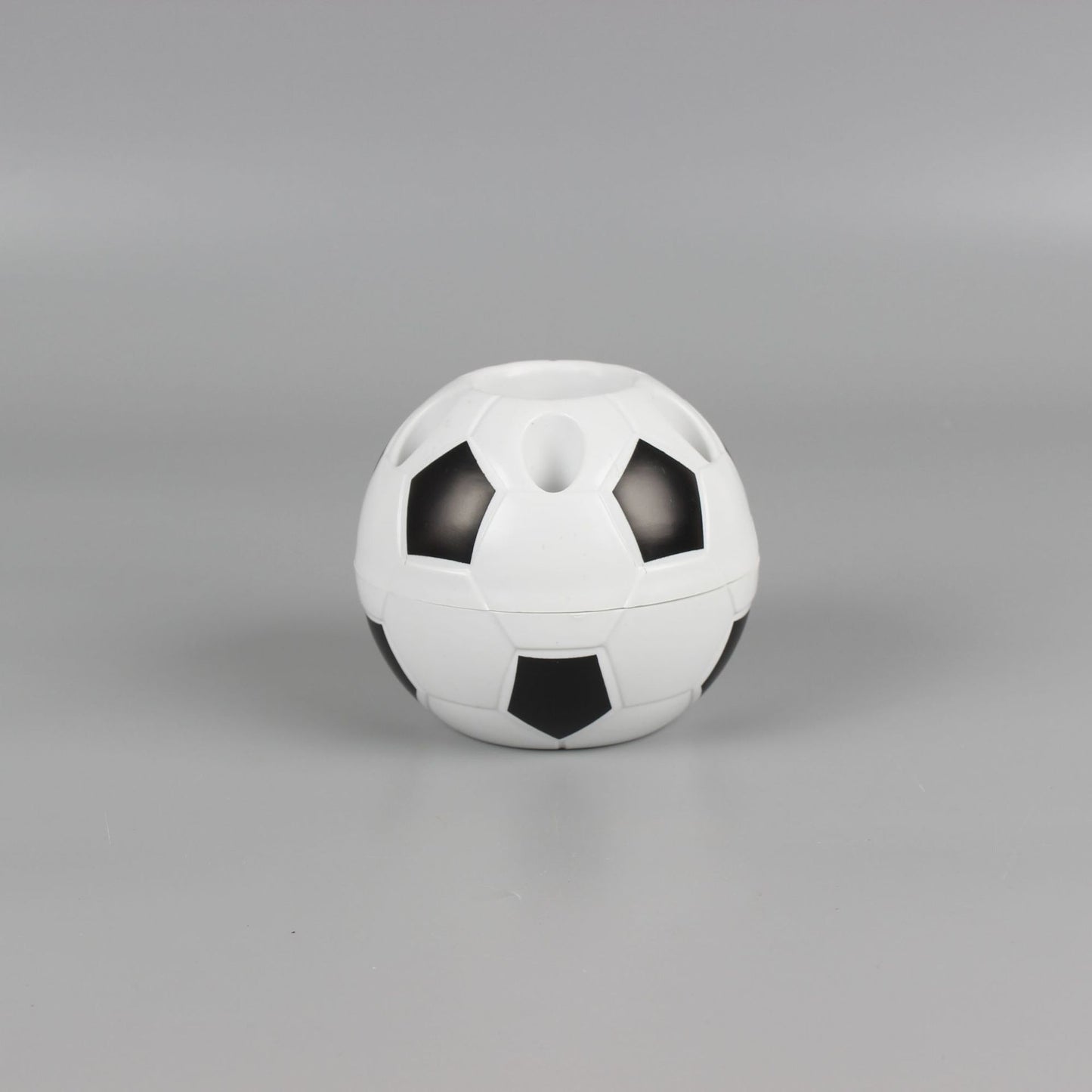 Football Pen Holder – Circular Plastic Desk Organizer for Gifts & Promotions