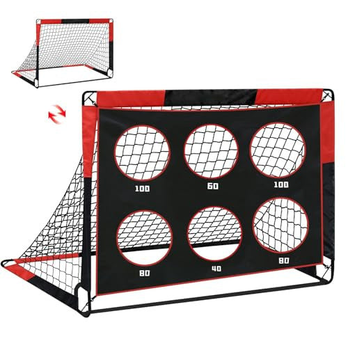 Portable Football Goal – 2-in-1 Detachable Soccer Net for Kids & Adults | Training & Backyard Play