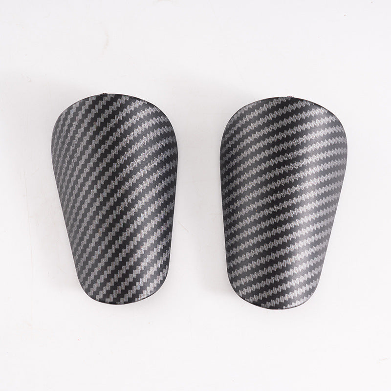 Football Training Shin Guards – Kids & Youth Protective Gear with Carbon Fiber Finish