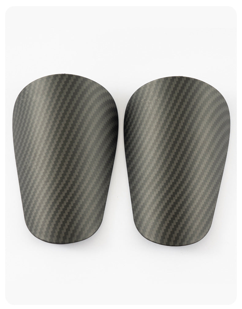 Football Training Shin Guards – Kids & Youth Protective Gear with Carbon Fiber Finish