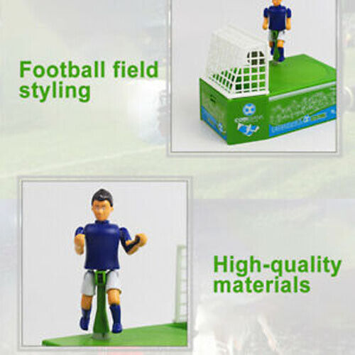 Electric Soccer Player Goal Kicking Football Piggy Bank Coin Money Saving Box