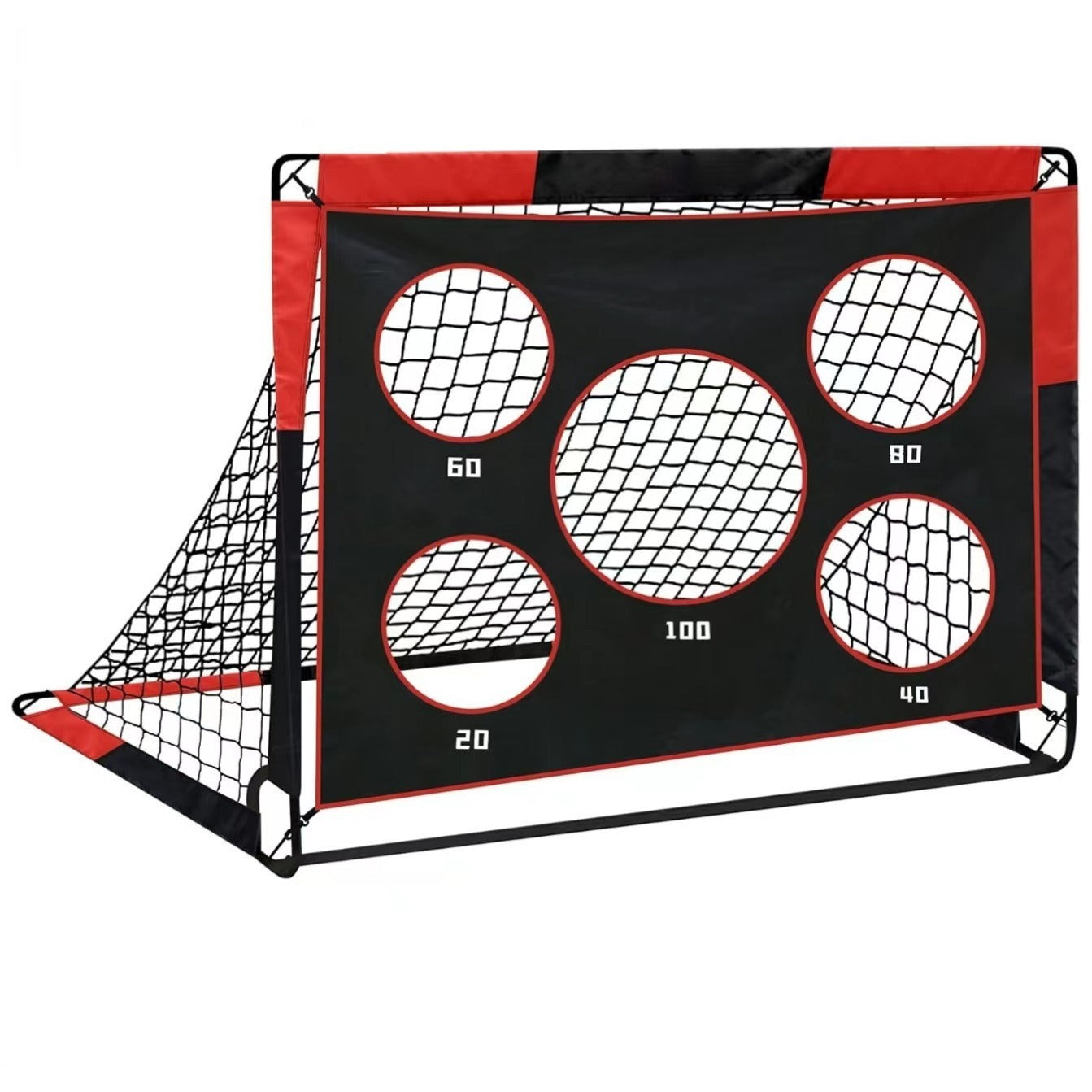Portable Football Goal – 2-in-1 Detachable Soccer Net for Kids & Adults | Training & Backyard Play